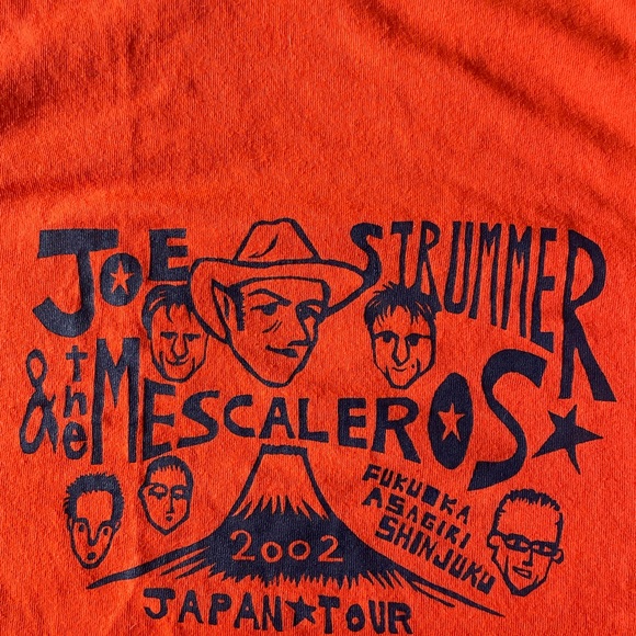 Vintage & Unworn Joe Strummer Concert T - Japan - 2002 - Picture 7 of 8